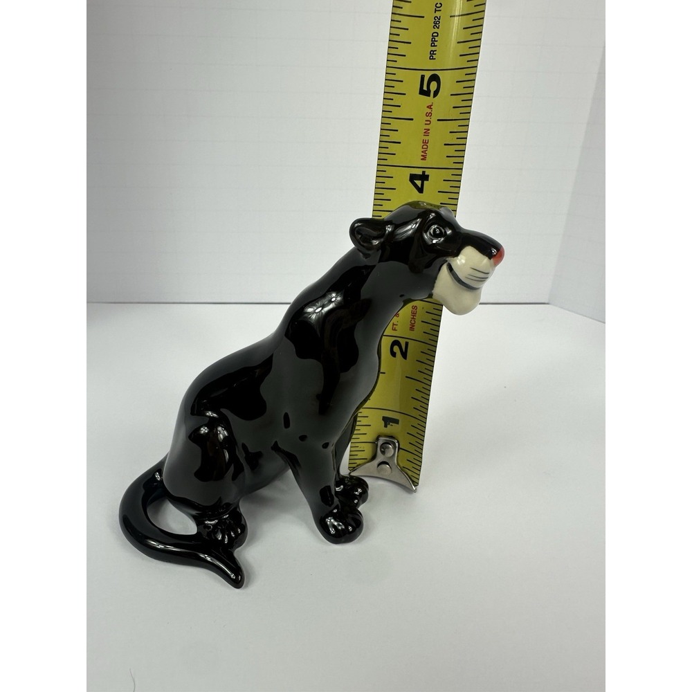 Vintage Disney Bagheera Jungle Book 3.75" Figurine, Black Panther 1960s Japan - Picture 8 of 8